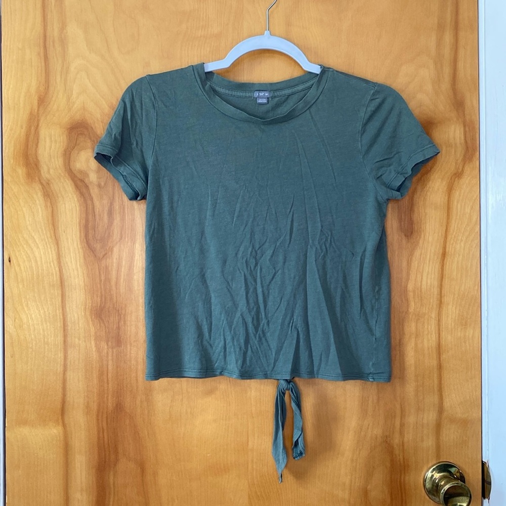 Aerie tie back top